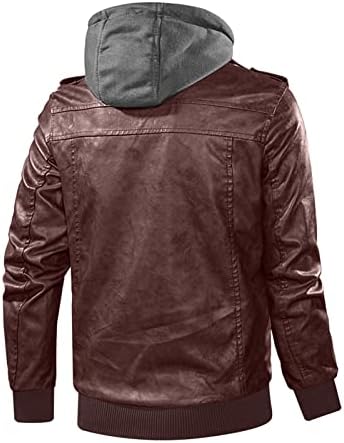 Зимски палта на реклами за мажи, долги ракави Excerise јакна Менс плус големина Зимски гроздобер дуксери се вклопуваат џемпери дебели 9
