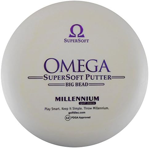 Милениум Supersoft Omega Big Bead Putter Golf Disc [боите може да варираат] - 165-169G