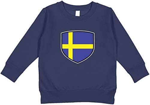 Амдеско Шведска штит Шведско знаме за дете, маичка за дете