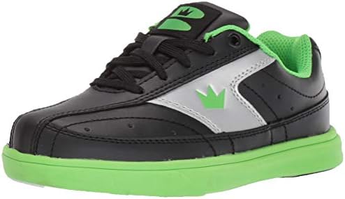Модерни ренегадски чевли на Brunswick Boy Boyly-Black/Neon Green 04