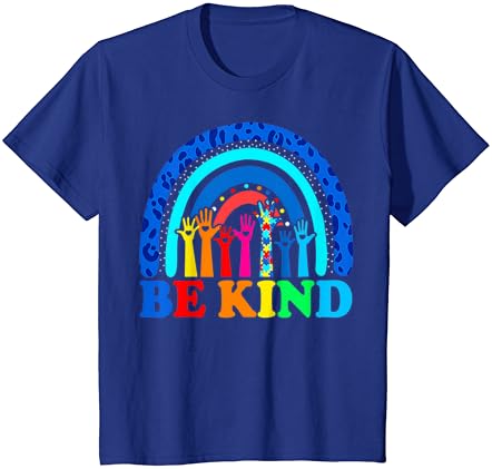 Бидете kindубезна свест за аутизам Леопард Виножито Изберете маица kindубезност