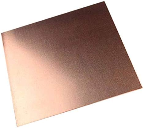 Havefun метална бакарна фолија бакарен лист бакарен метален лим со фолија, 0. 8мм х 100мм x 150мм месинг плоча