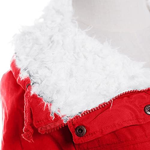 Prdecexlu Park Trendy долги ракави Овер -палто дами дуксери зимски удобни лабави палта цврсти памучни џеб памук