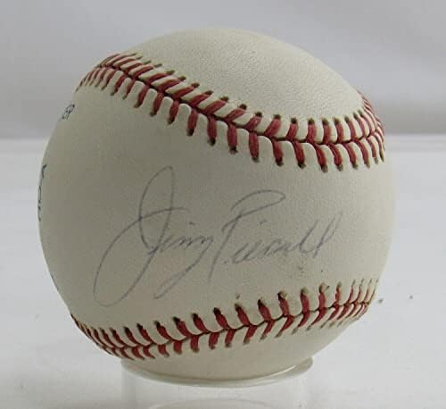 Jimим Jimими Пирсл потпиша автоматски автограм Бејзбол Б118 - автограмирани бејзбол