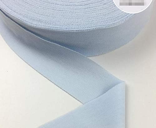 Ongонгјјујуан 1 ролна памучни пристрасни ленти за пристрасност, еластични памучни облоги покриени со фустани занаетчиски тапацир
