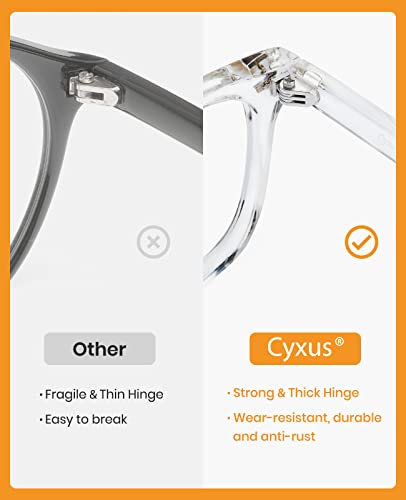 Cyxus чиста сина светлина филтер очила Компјутерски игри за игри за мажи УВ -блокирање на очила за очила за заменливи леќи заменливи