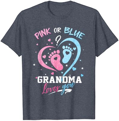 Розова или сина баба те сака родови открива бебе подароци маица маица