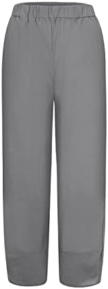 Широки панталони за дневни нозе за жени плус големина цврста боја џемпери со џеб меки удобни еластични панталони панталони пантацо пижами