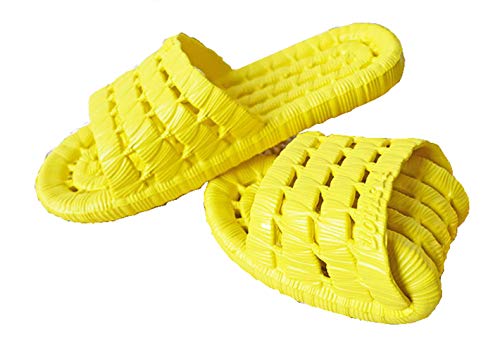 Домашни влечки за жени меко дно што не се лизга бања што протекуваат сандали шупливи домашни рамни чевли