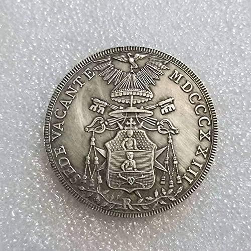 Антички Занаети Италија 1823 Сребрен Долар Комеморативна Монета Монета 1325