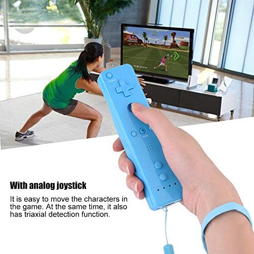 Далечински контролер на конзолата TOSUNY за Nintendo Wiiu/Wii, контролор на рачката на играта со аналоген џојстик+случај за конзола
