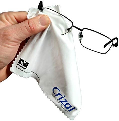 Крпа за Чистење На Микрофибер за Очила 12 Пакет. Најдобра Облека За Чистење Микрофибер Антирефлектирачки Обложени Леќи и Леќи за Очила.