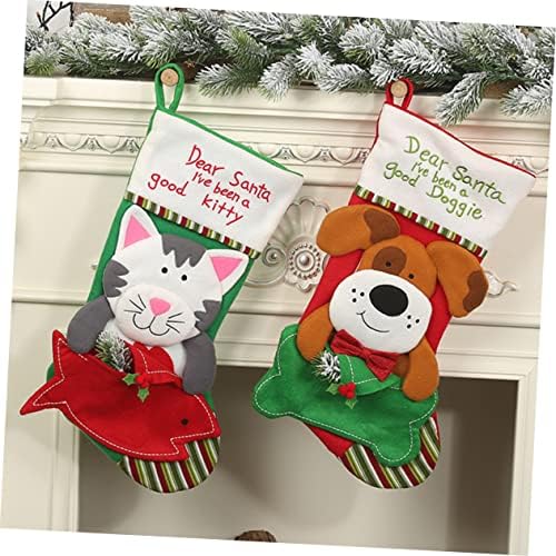 Нолитој се чувствувал Божиќни чорапи почувствувал чорапи за новогодишни божиќни чорапи подароци чорап чорап торбички торби чорапи торба