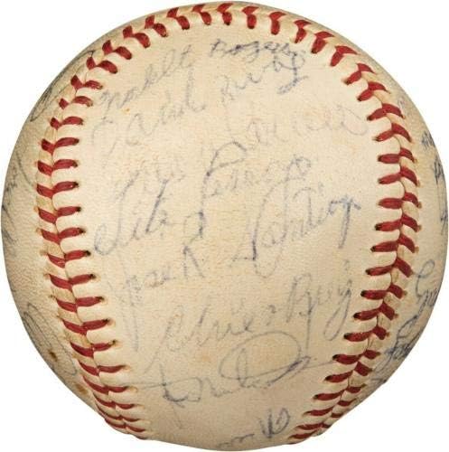 Тимот на Роберто Климент од 1960 -тите години на Сан Хуан Сенадорес потпиша бејзбол ПСА ДНК Коа - Автограм Бејзбол