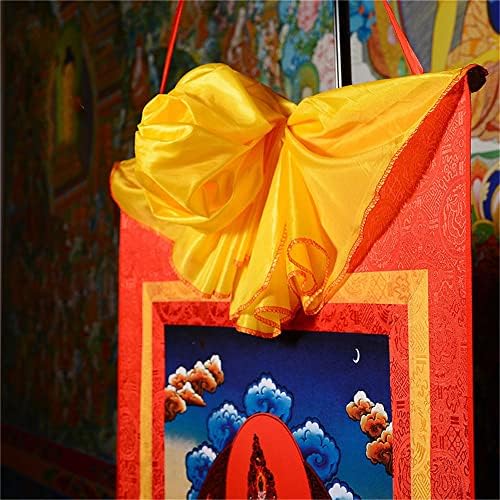 Gandhanra vajrayogini, дакини од сите Буди, тибетски Танга сликарска уметност, будистичка брокада на Танга, Буда таписерија со свиток