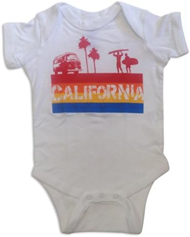 Сол бебе Калифорнија 4 лента во боја бела