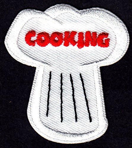 „Готвење“ Хет- железо на везена примена лепенка /готвење, печење, храна