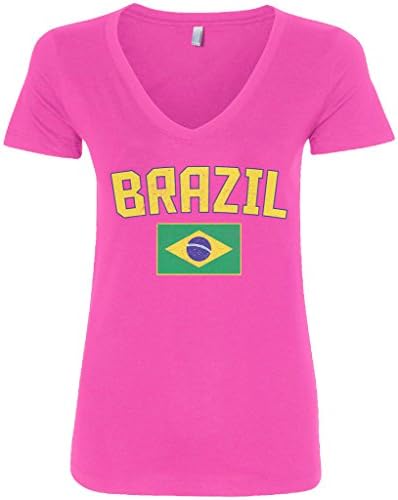 Маица со знаме на бразил со нишки