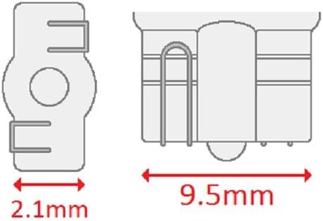 ЦИК Индустрии 917 Светилки, 12 V, 14.4 W, W2. 1x9, 5d База, т-5 форма