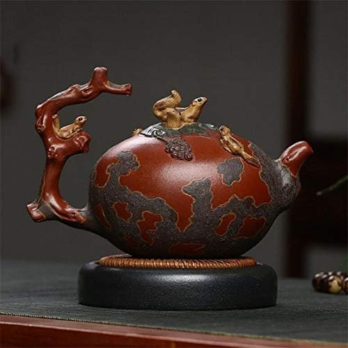 чајник со резолуција чајници со виолетова глина чај убавини котел рачно изработен чај поставен прилагодено подароци автентичен голем капацитет
