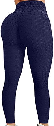Реало познати хеланки на тик ток, јога панталони за жени со голема половината за контрола на стомакот Контрола на меурчиња за кревање на колкот