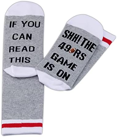 Чорапи за подароци од 2 -тина новини на обожаватели, ако можете да го прочитате овој фудбалски натпревар е на подарокот за fansубителите на