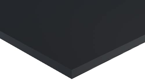 Екструдиран ацетален кополимер лист, црн, дебел 36 x 48 x 5/8