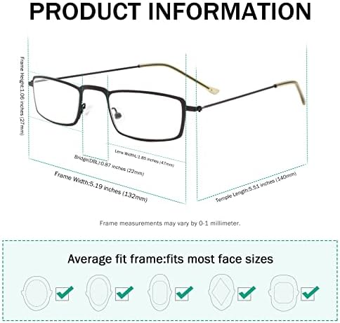 Очила За Очи Заштедете 10% На Комплет 3 Пакети Очила За Читање Со Половина раб и 5 Пакети Читачи на Половина Око +1,75