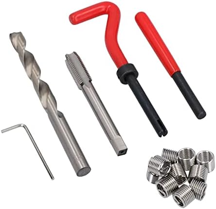 AB Tools-neilsen M10 x 1.5mm Thread Thap Tap Cutter Citter Helicoil 15pc Постави оштетена нишка An054