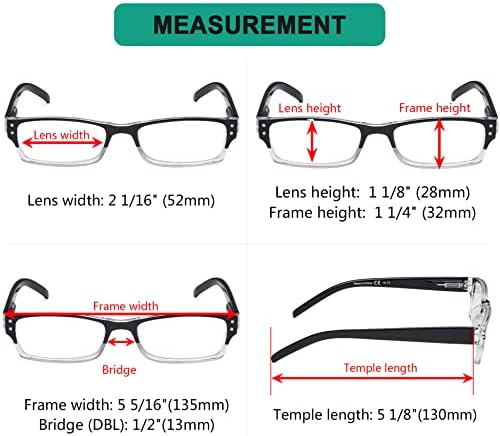 Очила Заштедете 10% На Комплет 5 Пакети Класични Очила За Читање За Мажи и 4 Пакети Двобојни Црно-јасни Читатели +2.00