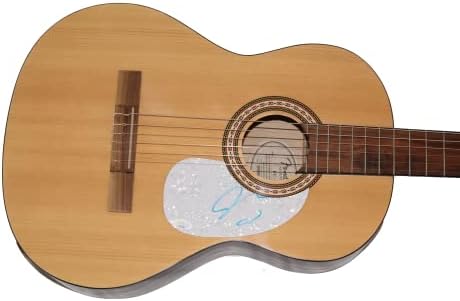 Bonо Бонамаса потпиша автограм со целосна големина Fender Акустична гитара d w/ James Spence автентикација JSA COA - Blues Rock