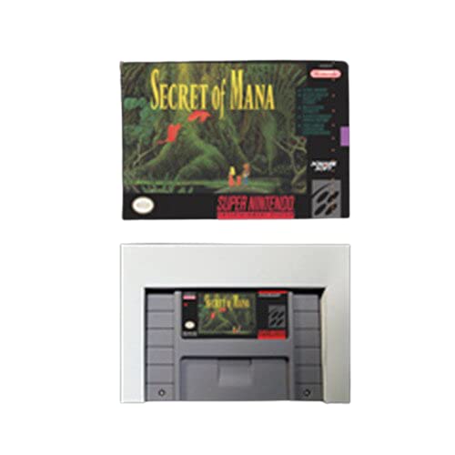 Samrad Secret of Mana - RPG Game Card Battery Save Us верзија на малопродажба на малопродажба