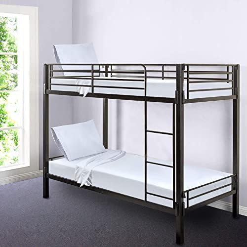 Gilbins Cot Size 30 x 75 x8 лист сет 4 парчиња поставени рамни 2 перници, изработени од памук, совршен за кревети за кревети
