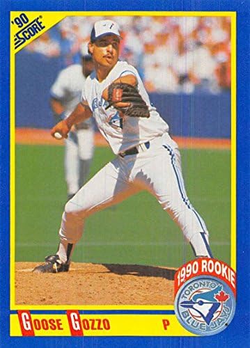 1990 резултат 610 Mauro Gozzo RC Rookie Toronto Blue Jays Baseball NM-MT