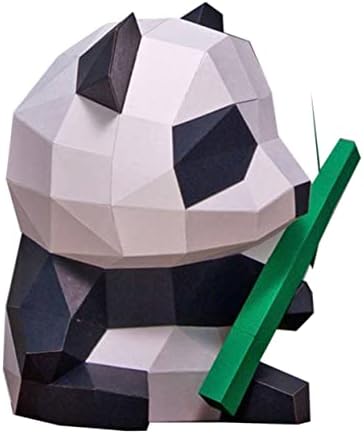 Toyandona Inimal 3D модел на хартија со рачно изработени загатки за загатки комплет 3D сложувалки геометрија оригами модел DIY