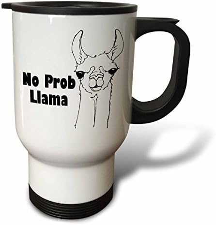 3Drose No Pro Llama Travel Pright, 14-унца, не'рѓосувачки челик