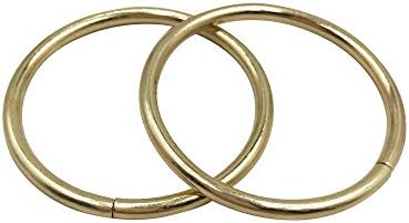 20 парчиња злато сортиран повеќенаменски метал O прстен за хардверски торбички прстени со додатоци за DIY - 15мм, 20мм, 25мм, 32мм,