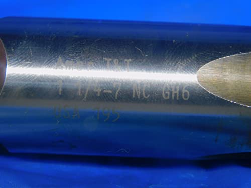 3PCS САД направија 1 1/4 7 NC HSS GH6 Долга од допир 4 директен флејта 1,25 САД направени - Th0897pmh