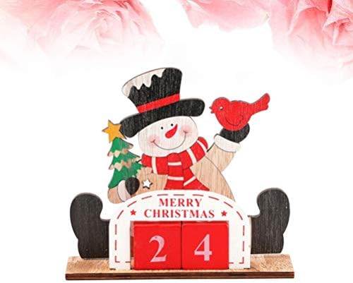 ПРЕТИЗУМ Доаѓање Календар 2022 Божиќ Надолу Доаѓање Календар Табела Центри Фарма Куќа Гроздобер Рустикален Блок Зимски Празник Декорации Биро