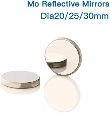 Непски MO огледало ласерски леќи CO2 3PCS Refletor Laser Lens Dialmeter 20 25 30 38.1mm Дебелина 3мм за машината за гравура за сечење