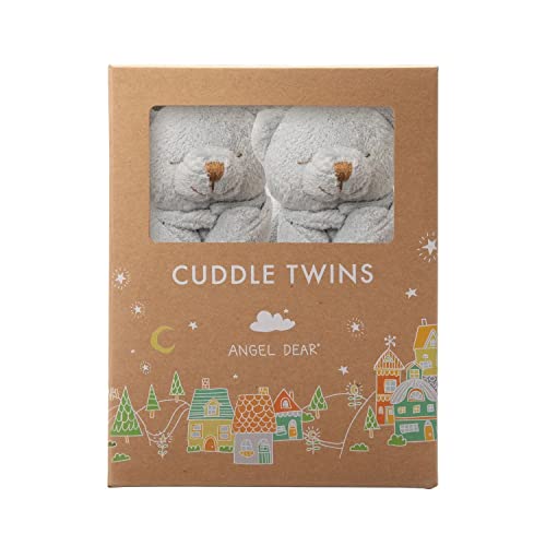 Ангел драг - сива мечка Blankies Cuddle Twins 2 Piece Set