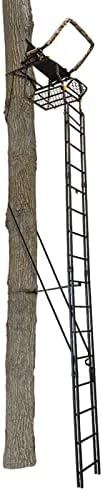 Muddy MLS1550 Skybox Deluxe 20 'висока единечна скала за држење на дрво со прилагодлива шина за стрелање за голема игра и лов