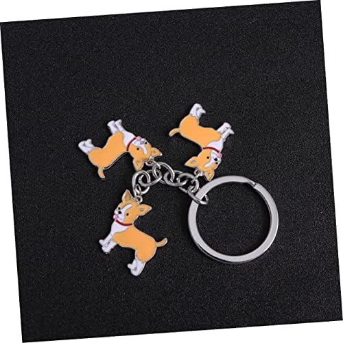 Holibanna Metal Keychain Scoket Keychain клуч за клучеви за автомобили CAR Rings Dog Keyings Dog Keychain Rings Pet Pet Dog Подарок