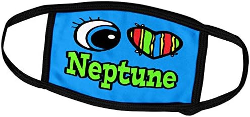 3drose светло око срце го сакам Нептун - наслови на лицето