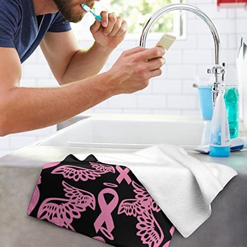 Ангелски крилја тетоважа со карцином за рак на дојка со премија крпи за миење крпи за миење садови за хотелска бања и бања