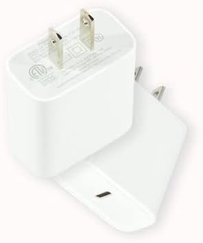 20W USB C PD Charger Брз полнач за полнач за полнач за полнач за напојување Компатибилен со iPhone 12 11 iPad Mini Pro Air2,
