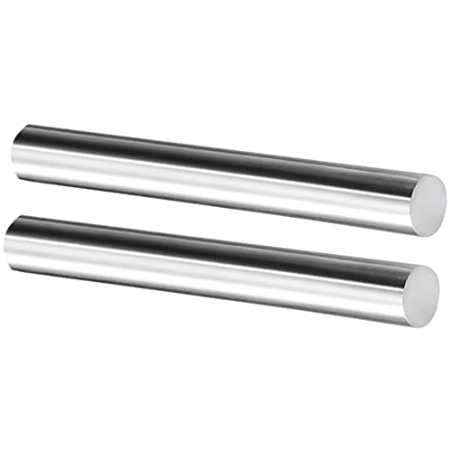 EOIIPS 5/8 Дијаметар 304 Не'рѓосувачки челик тркалезна шипка цврста шипка, должина од 10, за DIY метални занаетчиски и метални
