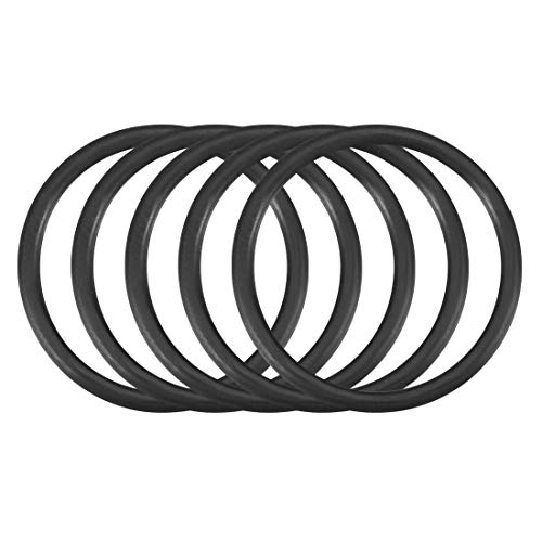 Uxcell нитрилна гума О-прстени, 18мм ОД 15мм ID 1,5мм ширина, метрички запечатување заптивка, пакет од 50