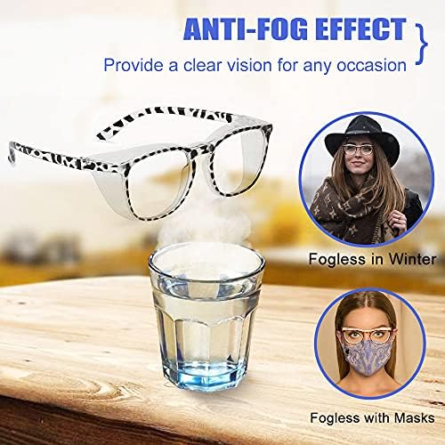 Очила за Заштита од магла очила за Жени сина светлина Што Ја Блокира заштитата на очите Со Странични Штитови заштитни очила
