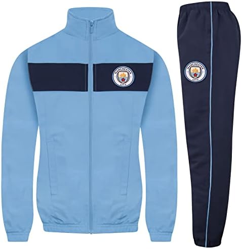 Официјална фудбалска јакна за момчиња и панталони од ФК Манчестер Сити ФК